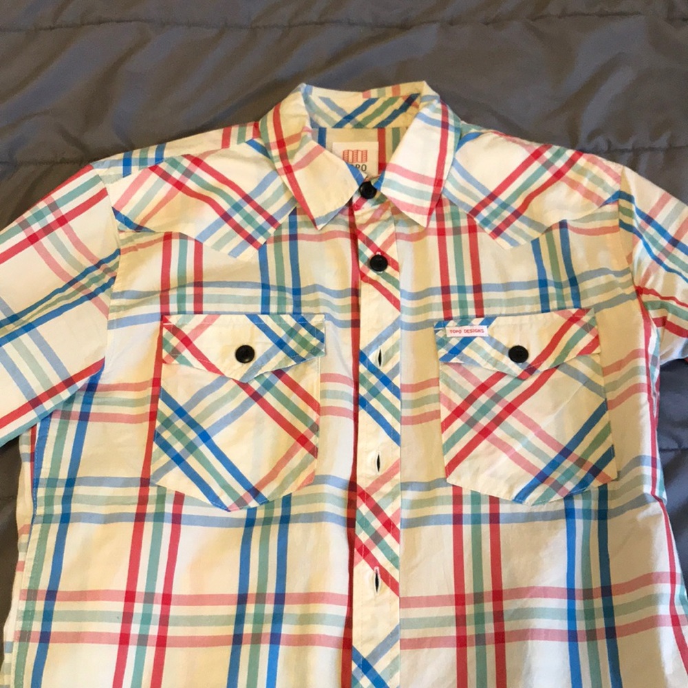 Topo designs western shirt S